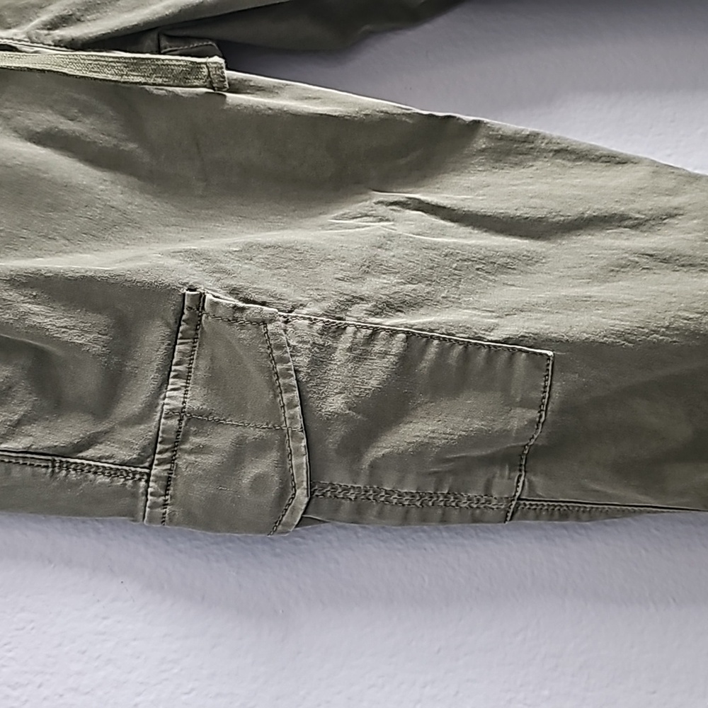 Sanctuary Standard Surplus Jogger Cotton Pants Army Green Size Small - Picture 2 of 6